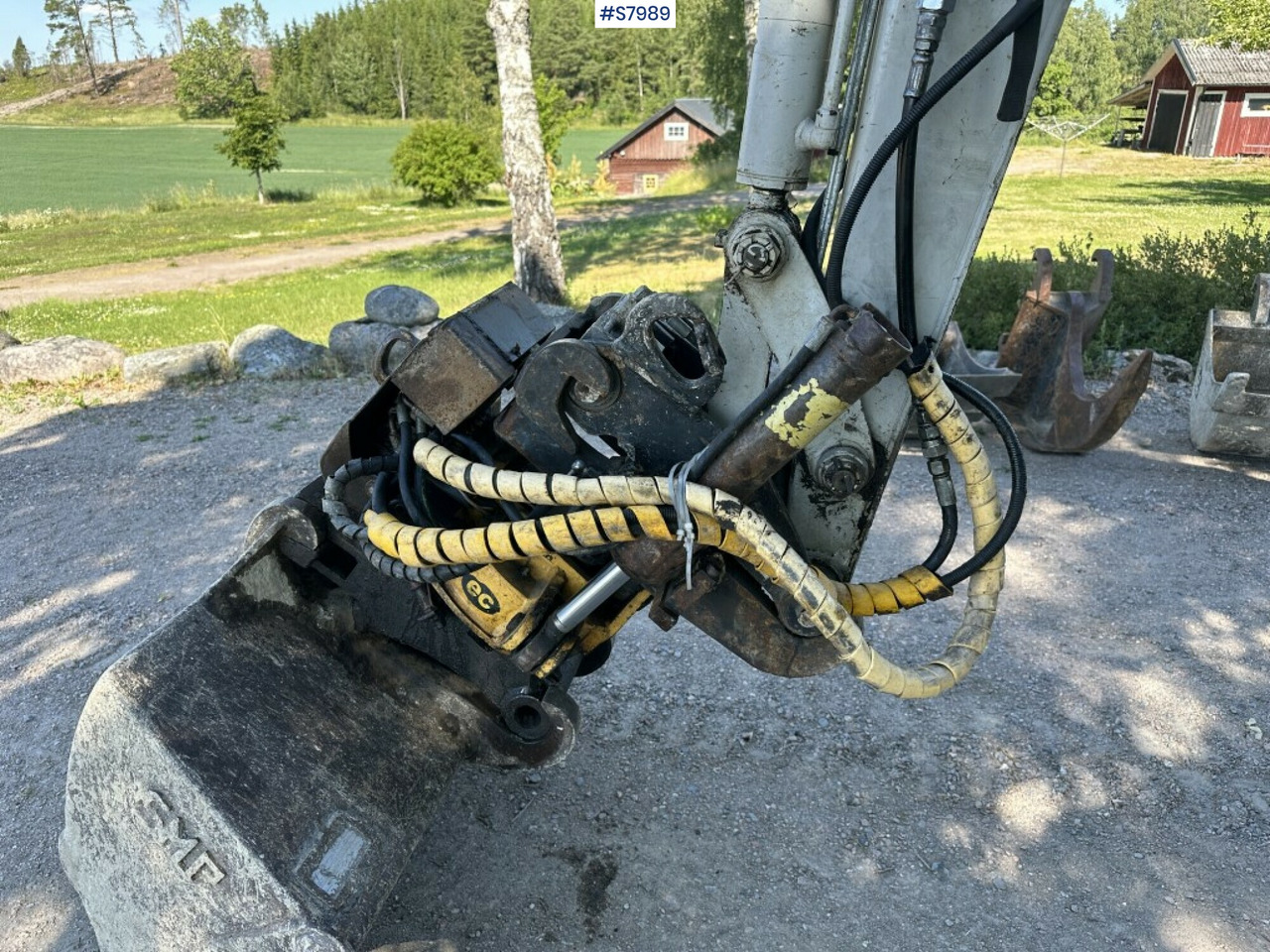 حفارة Take Job TB135 Mini excavator with Engcon tiltrotator and gears, See video: صور 5