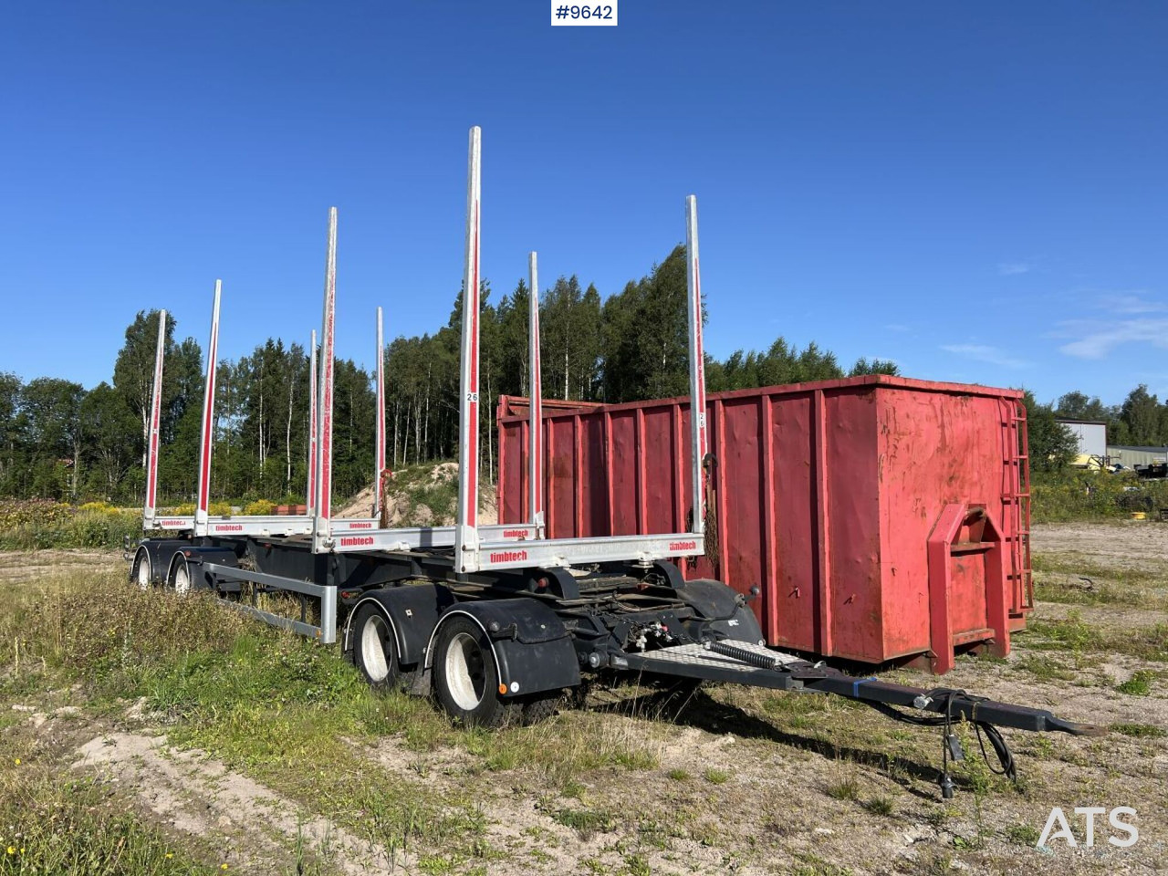 Timber trailer AM TRAILER SF4-S - مقطورة اخشاب: صور 1 Timber trailer AM TRAILER SF4-S - مقطورة اخشاب: صور 1