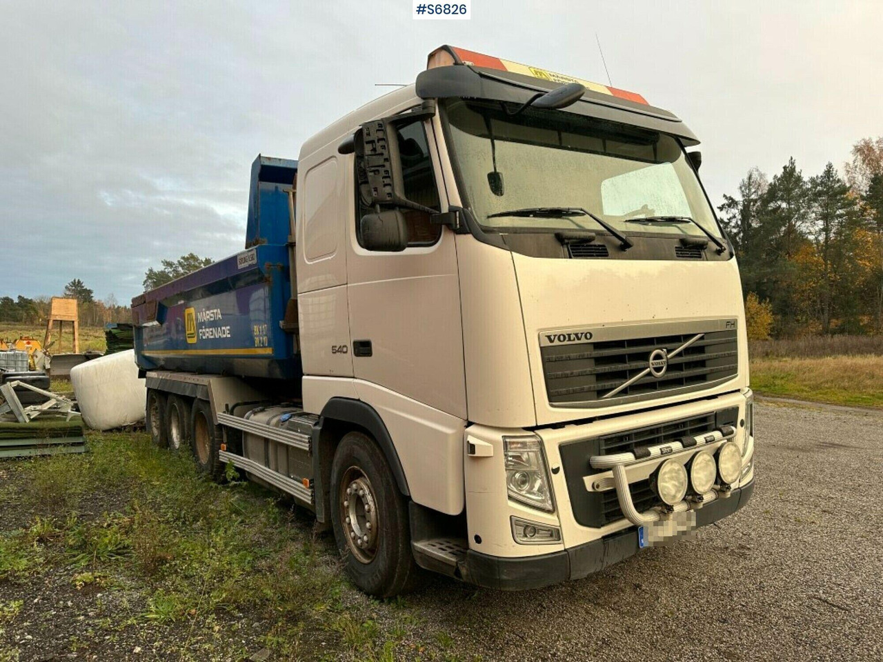 Tipper Volvo FH 540 8X4 - قلابات: صور 1 Tipper Volvo FH 540 8X4 - قلابات: صور 1