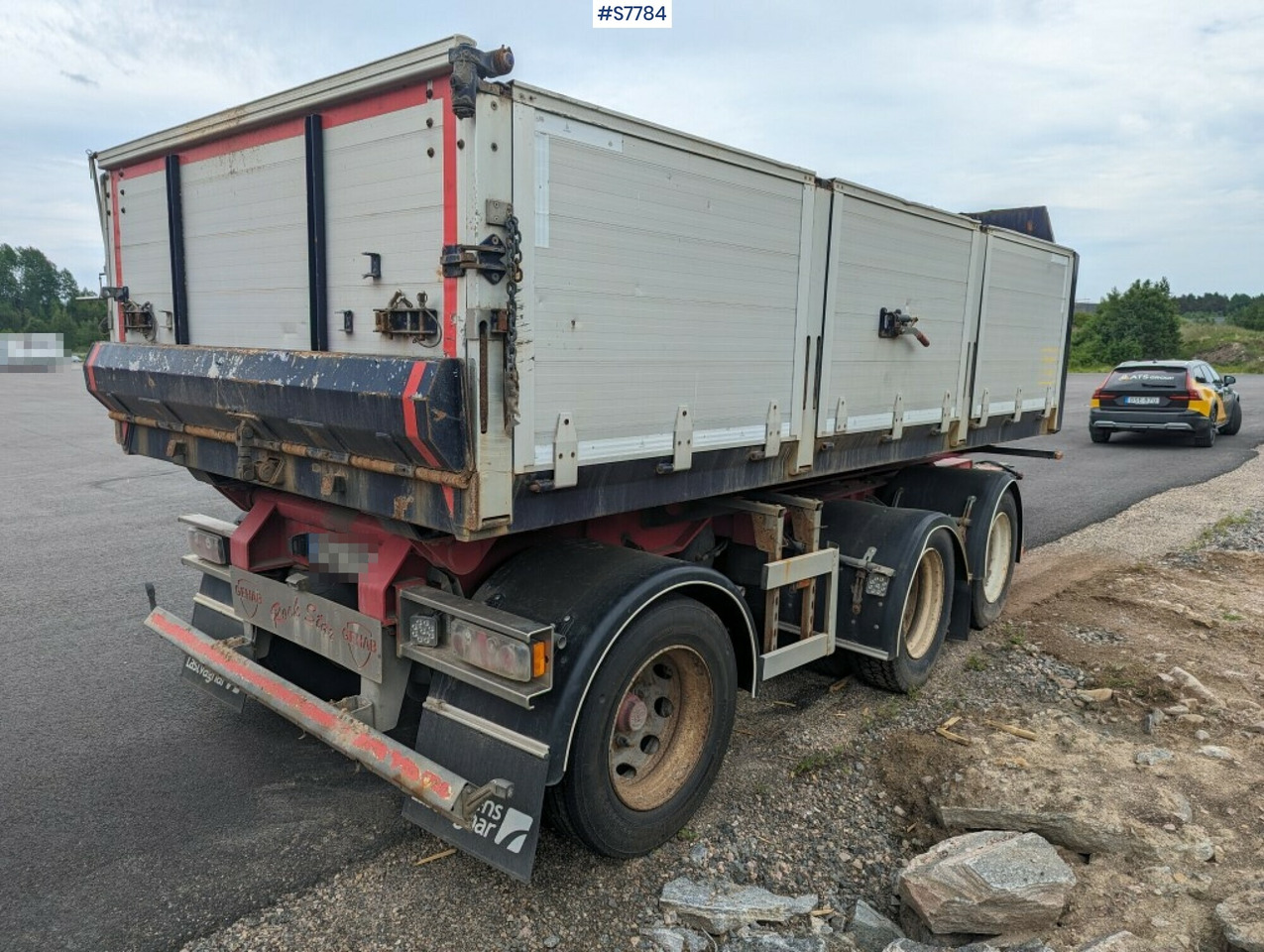 Tipper trailer GEHAB 3-axlat - قلابة مقطورة: صور 4 Tipper trailer GEHAB 3-axlat - قلابة مقطورة: صور 4
