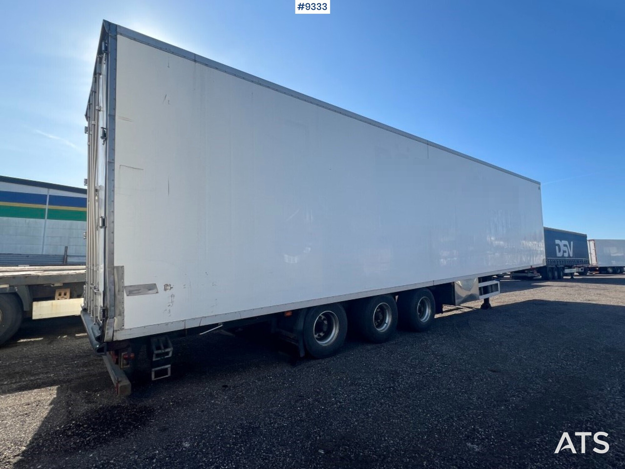 Trailer NOPA SL 240 - بصندوق مغلق نصف مقطورة: صور 3 Trailer NOPA SL 240 - بصندوق مغلق نصف مقطورة: صور 3