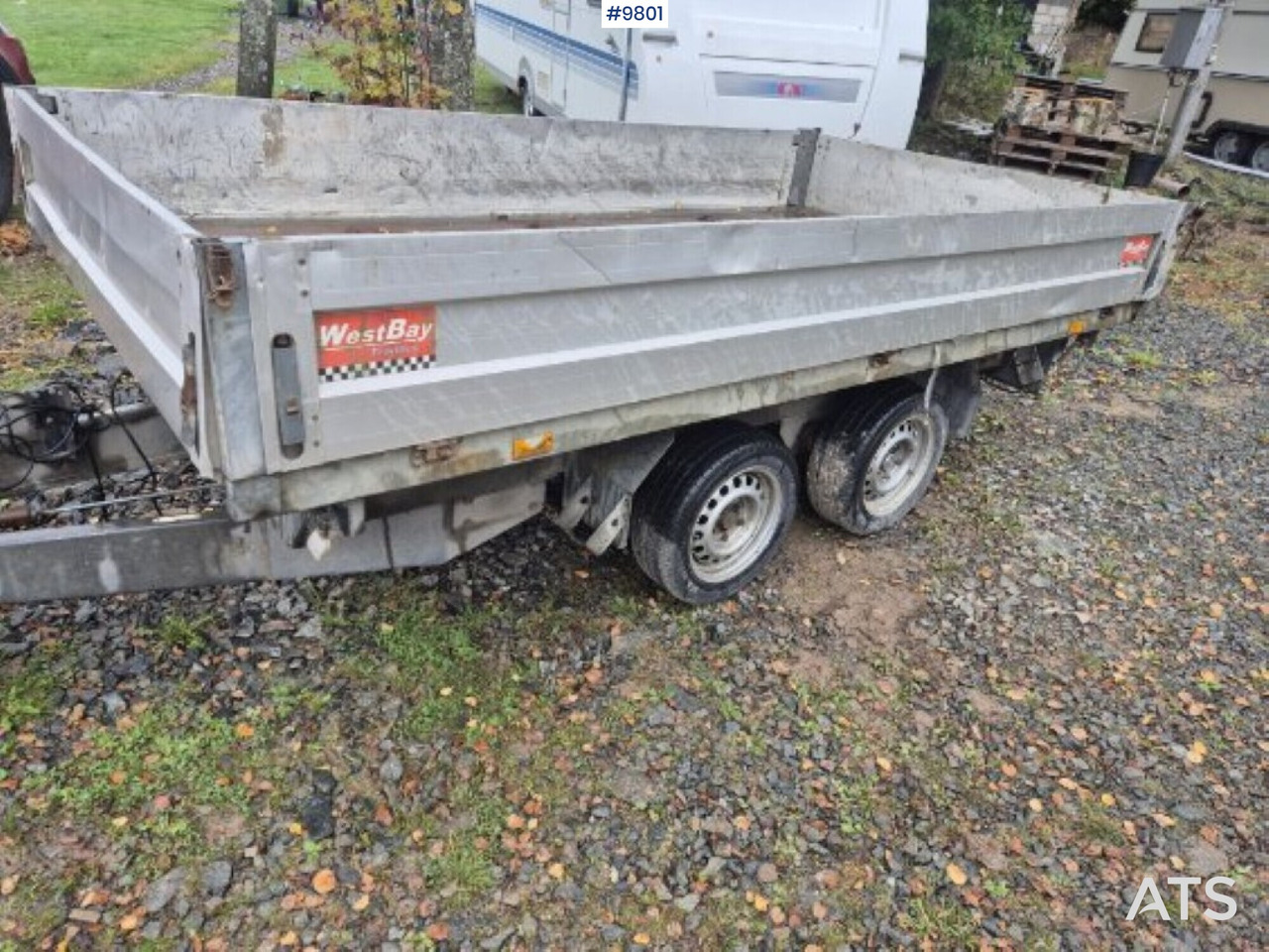 Trailer with tipper Agados Atlas 3500 - قلابة مقطورة: صور 1 Trailer with tipper Agados Atlas 3500 - قلابة مقطورة: صور 1