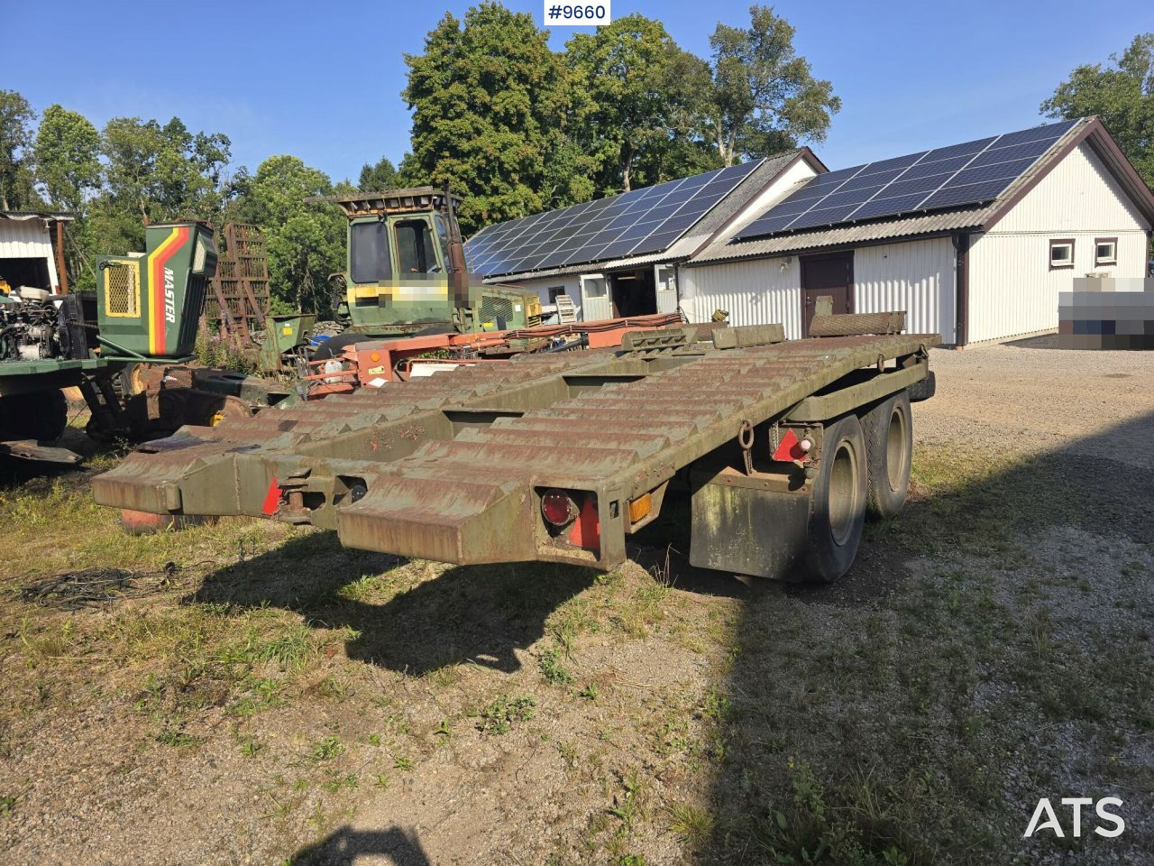 Transport trailer with automatic tipping - قلابة مقطورة: صور 2 Transport trailer with automatic tipping - قلابة مقطورة: صور 2