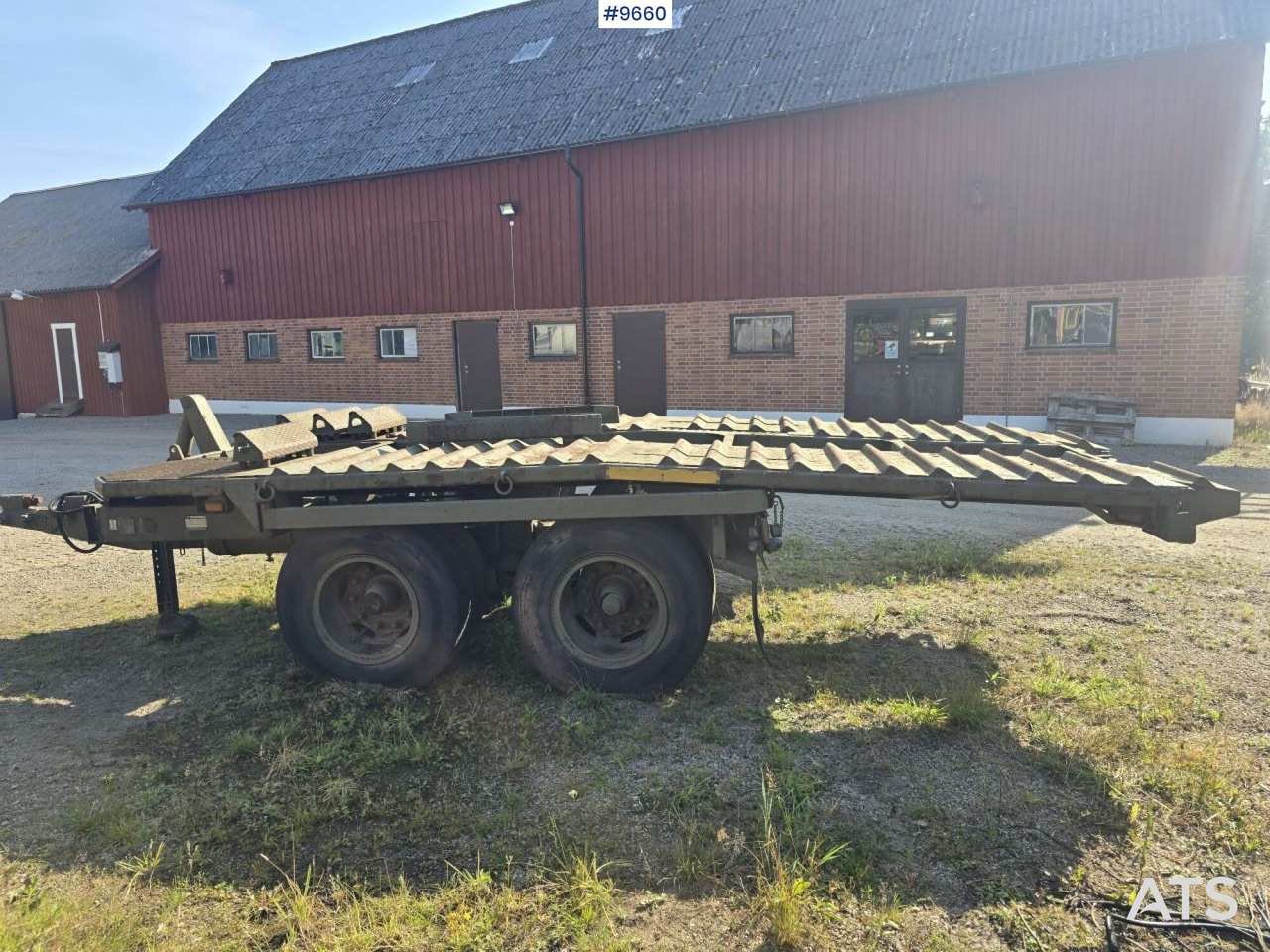 Transport trailer with automatic tipping - قلابة مقطورة: صور 1 Transport trailer with automatic tipping - قلابة مقطورة: صور 1