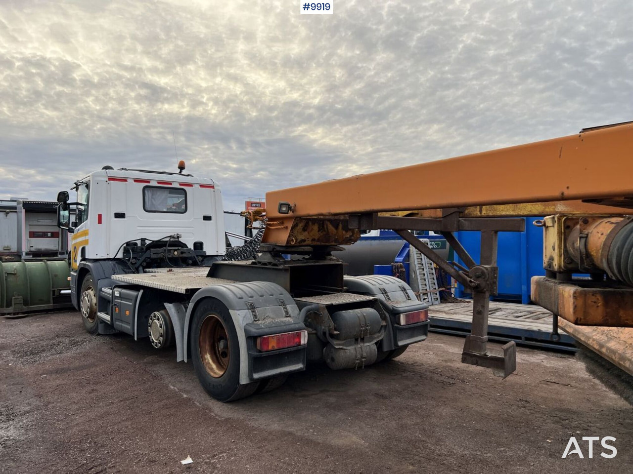 Unregistered Scania P94 snow plow truck with sweeper roller - جرافة ثلج: صور 3 Unregistered Scania P94 snow plow truck with sweeper roller - جرافة ثلج: صور 3