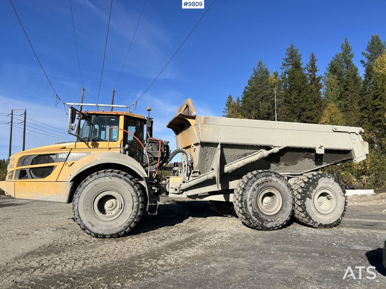 Volvo A40G dump truck - شاحنة مفصلية: صور 3 Volvo A40G dump truck - شاحنة مفصلية: صور 3