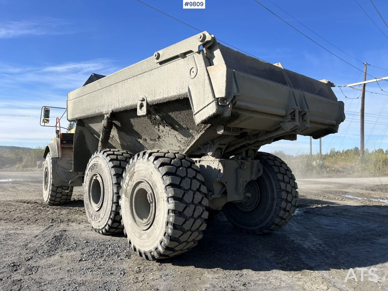 شاحنة مفصلية Volvo A40G dump truck: صور 10 شاحنة مفصلية Volvo A40G dump truck: صور 10
