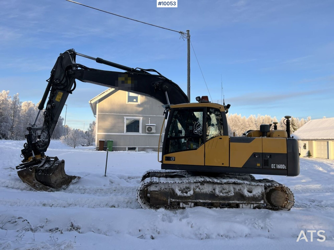 Volvo EC 160 DL med Grävsystem, rotor och planerskopa - حفارات زحافة: صور 3 Volvo EC 160 DL med Grävsystem, rotor och planerskopa - حفارات زحافة: صور 3