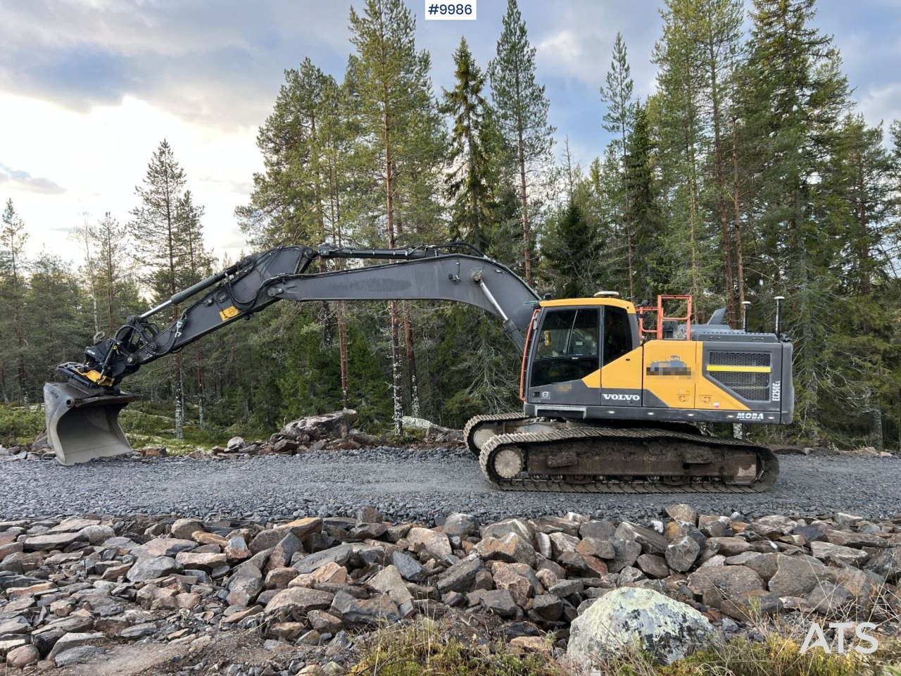 Volvo EC250EL Excavator with MOBA Excavation System, Rotor, and Bucket - حفارات زحافة: صور 1 Volvo EC250EL Excavator with MOBA Excavation System, Rotor, and Bucket - حفارات زحافة: صور 1