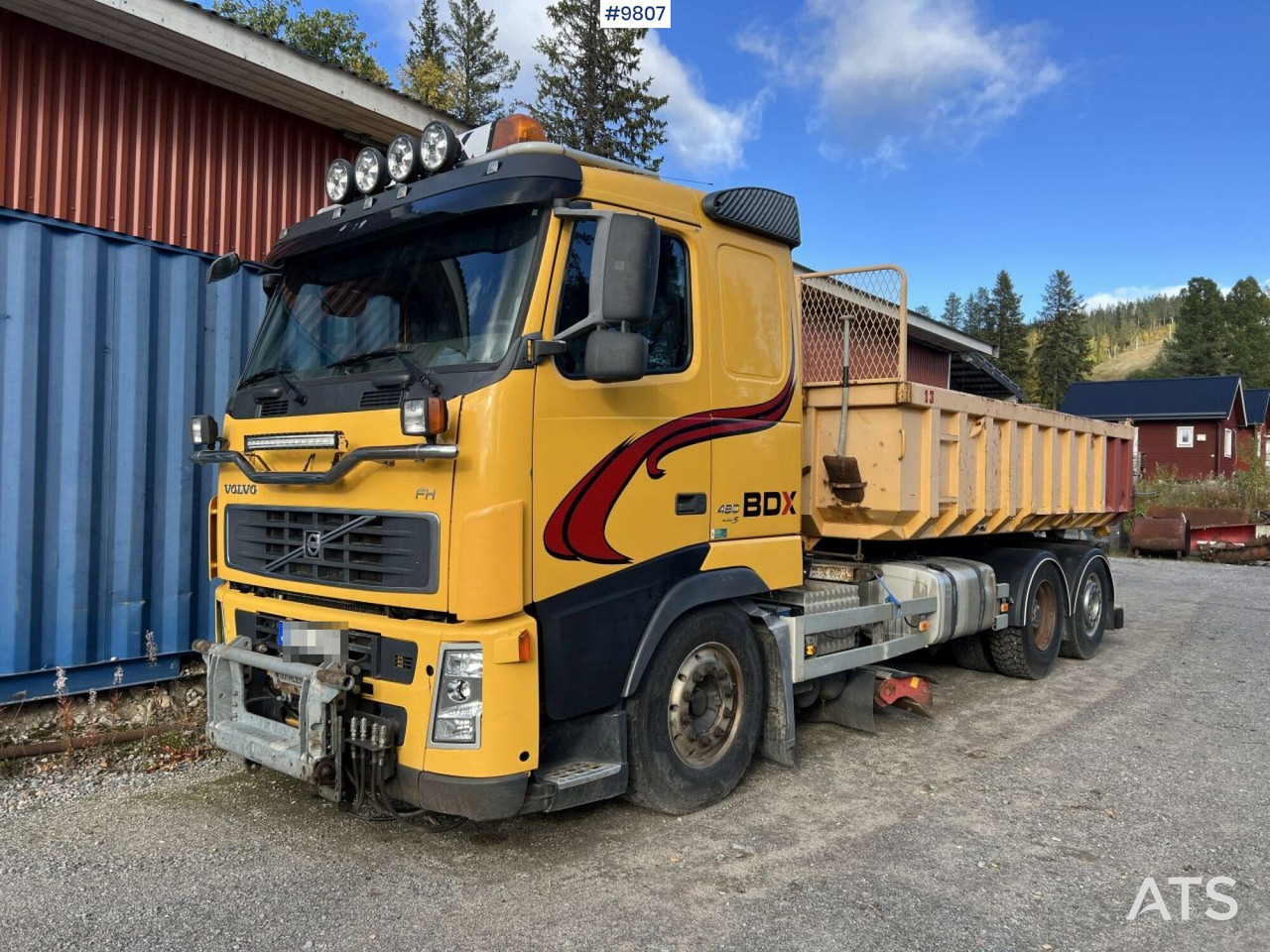 Volvo FH-480 6*2 with LAXO-Quick lock and plow equipment - قلابات: صور 1 Volvo FH-480 6*2 with LAXO-Quick lock and plow equipment - قلابات: صور 1