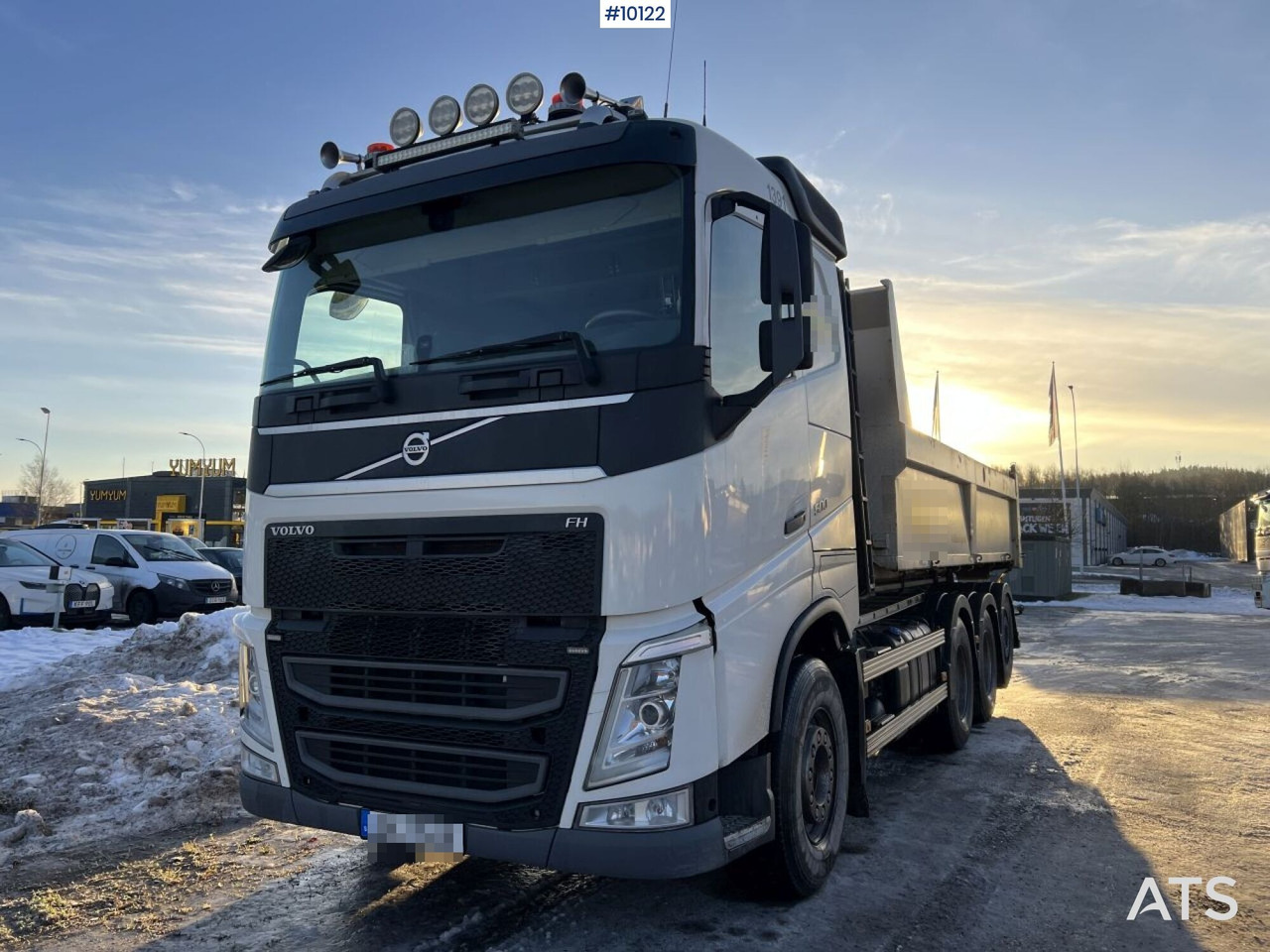 Volvo FH 8*4 Tridem Hooklift with flatbed - شاحنة ذات الخطاف: صور 3 Volvo FH 8*4 Tridem Hooklift with flatbed - شاحنة ذات الخطاف: صور 3
