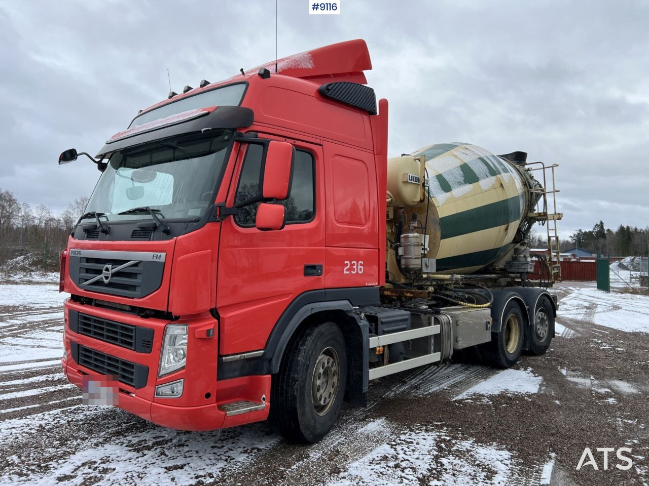 Volvo FM 6X2 Quick lock with concrete rotator (VIDEO) - شاحنة خلاطة خرسانة: صور 1 Volvo FM 6X2 Quick lock with concrete rotator (VIDEO) - شاحنة خلاطة خرسانة: صور 1