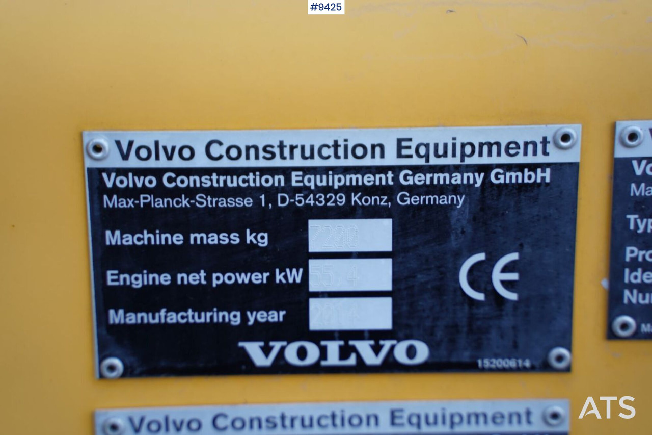اللودر بعجل Volvo L35 G with implements (VIDEO): صور 17