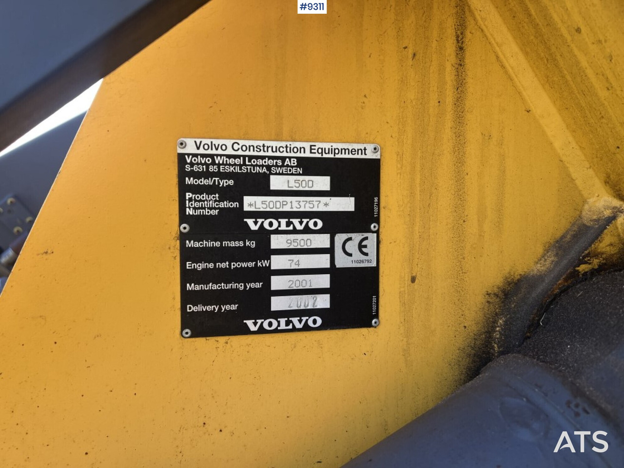 اللودر بعجل Wheel loader Volvo L50 D: صور 13