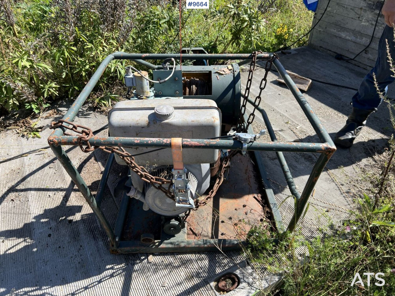 Winch, Sepson 40-07, Petrol-powered - وینچ: صور 3 Winch, Sepson 40-07, Petrol-powered - وینچ: صور 3