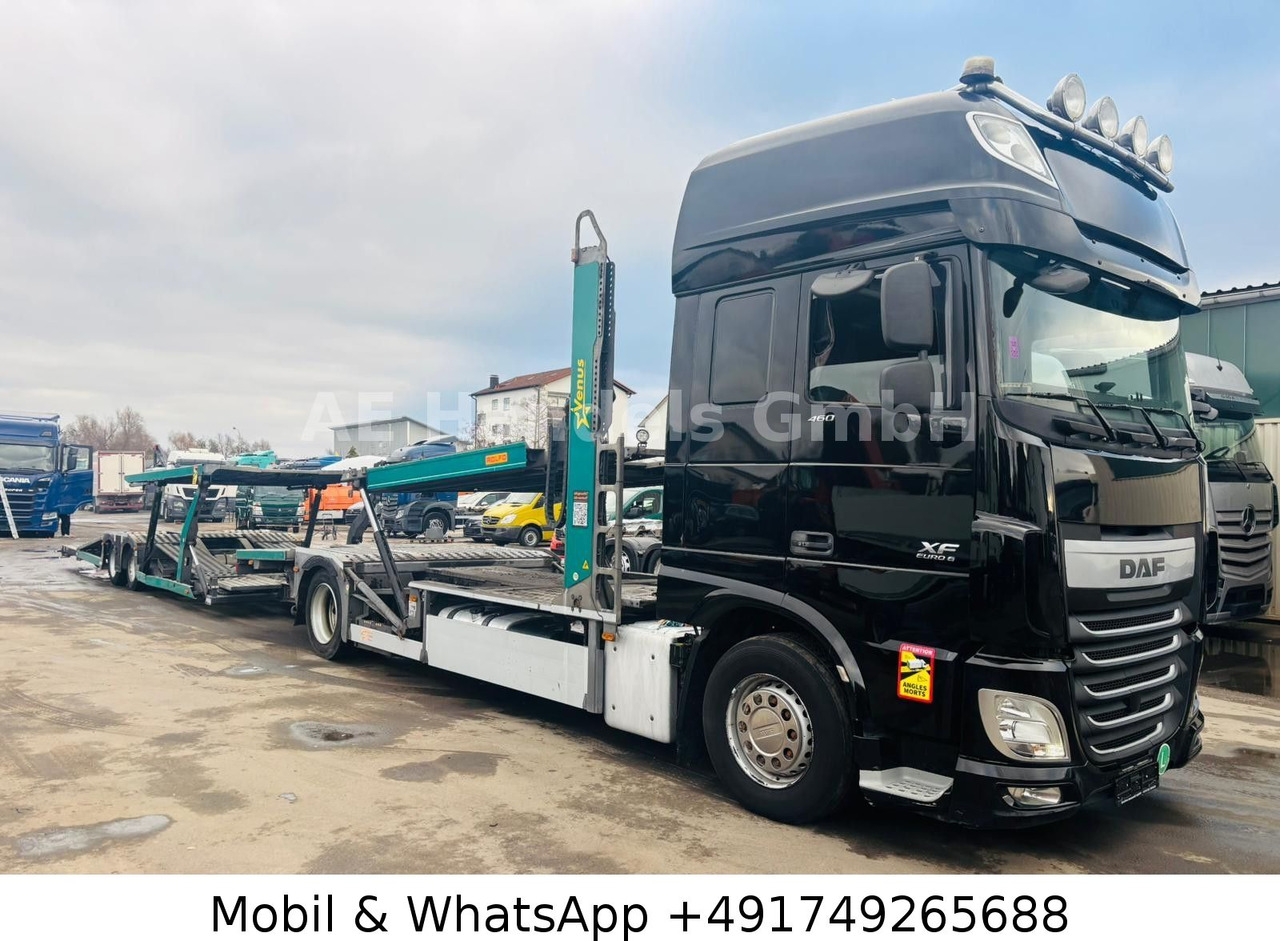 DAF XF 460 SSC 4x2 *Retarder/Standklima/2xTank/ACC - شاحنة نقل سيارات شاحنة: صور 1 DAF XF 460 SSC 4x2 *Retarder/Standklima/2xTank/ACC - شاحنة نقل سيارات شاحنة: صور 1