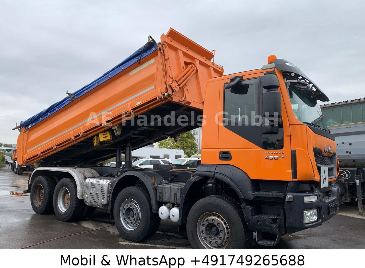 Iveco Trakker 450 E6 BB 8x4 Meiler *13m³/Bordmatik/AP إيجار Iveco Trakker 450 E6 BB 8x4 Meiler *13m³/Bordmatik/AP: صور 10