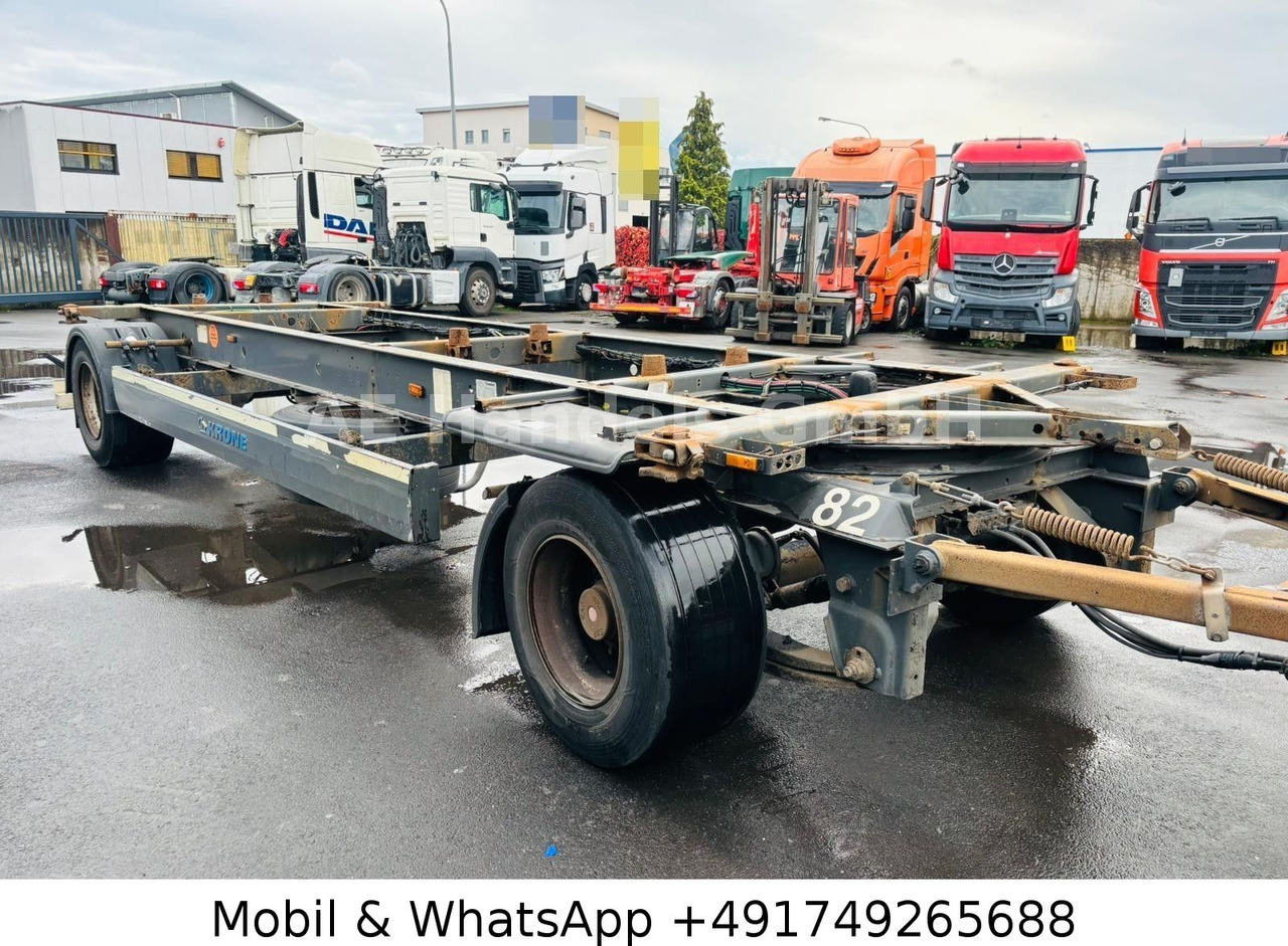 Krone AZ BDF Drehschemel *Scheibenbremsen/VollLuft - شاحنات الحاويات / جسم علوي قابل للتغيير مقطورة: صور 1 Krone AZ BDF Drehschemel *Scheibenbremsen/VollLuft - شاحنات الحاويات / جسم علوي قابل للتغيير مقطورة: صور 1