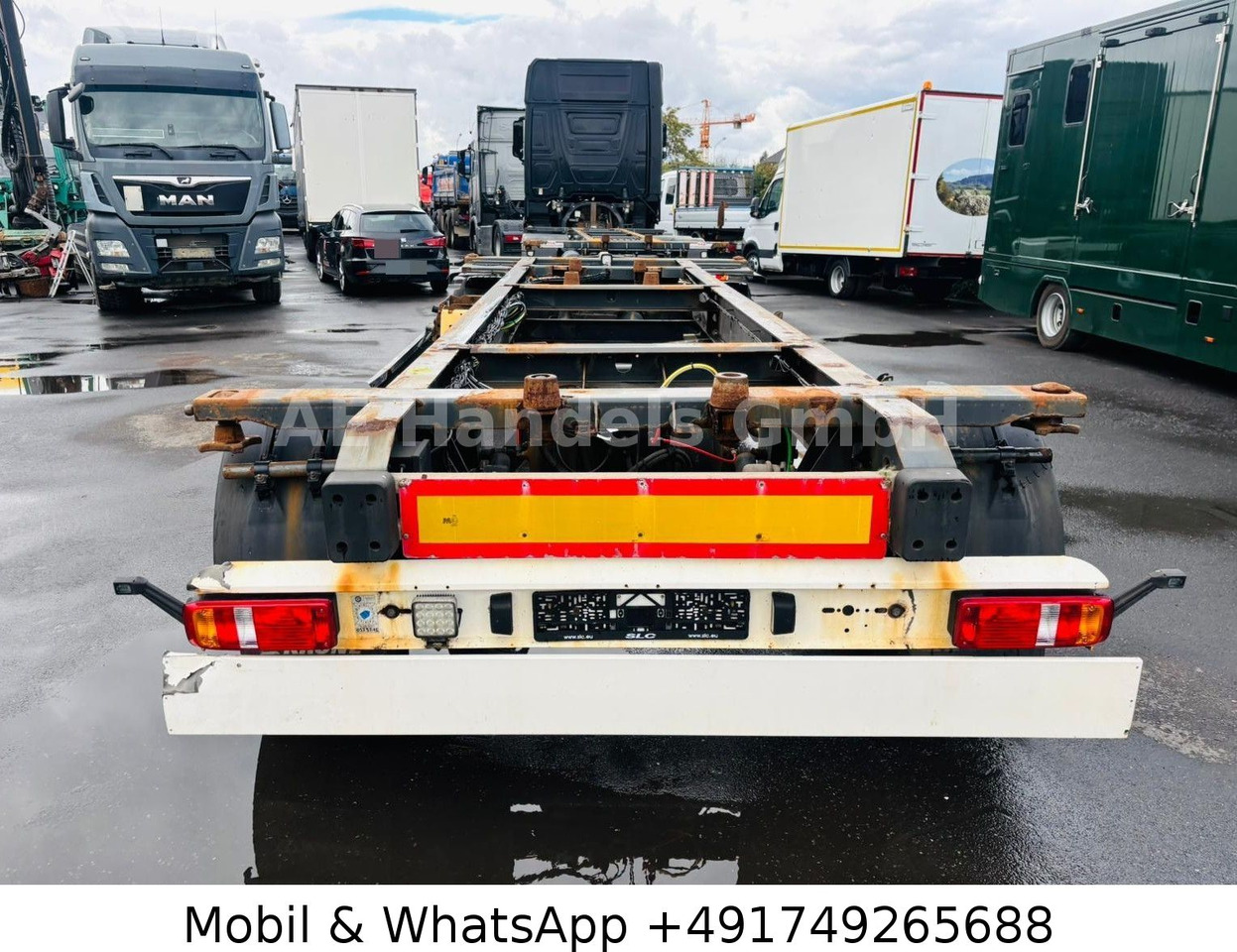 Krone AZ BDF Drehschemel *Scheibenbremsen/VollLuft - شاحنات الحاويات / جسم علوي قابل للتغيير مقطورة: صور 4 Krone AZ BDF Drehschemel *Scheibenbremsen/VollLuft - شاحنات الحاويات / جسم علوي قابل للتغيير مقطورة: صور 4