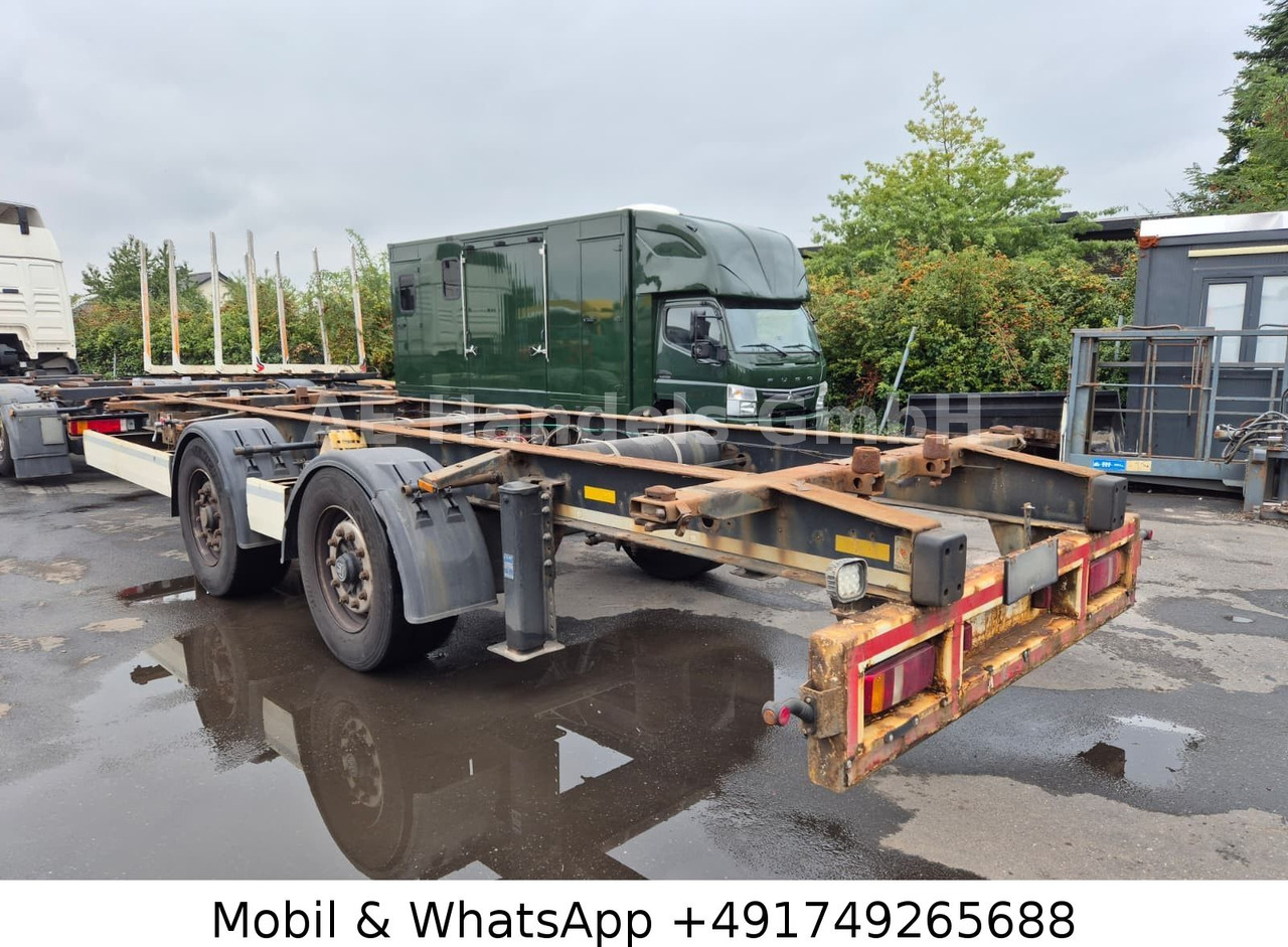 Krone ZZ Tandem BDF Tiefgekoppelt *Wabco/BWP/Luft - الشاسية مقطورة: صور 3 Krone ZZ Tandem BDF Tiefgekoppelt *Wabco/BWP/Luft - الشاسية مقطورة: صور 3