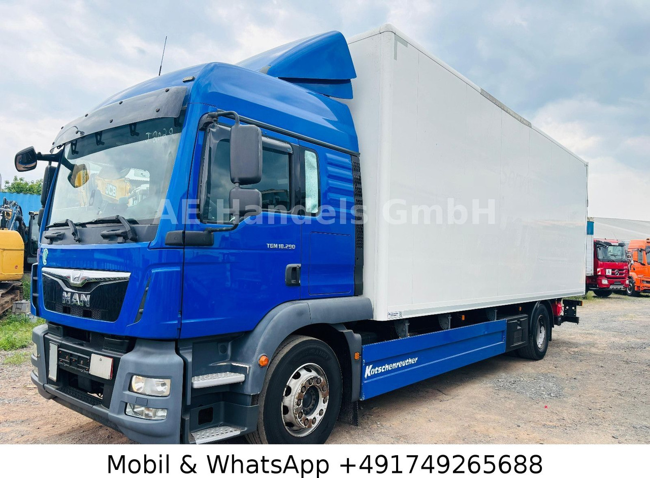 بصندوق مغلق شاحنة MAN TGM 18.290 LX LL *LBW/Standklima/Tempomat/Navi: صور 6
