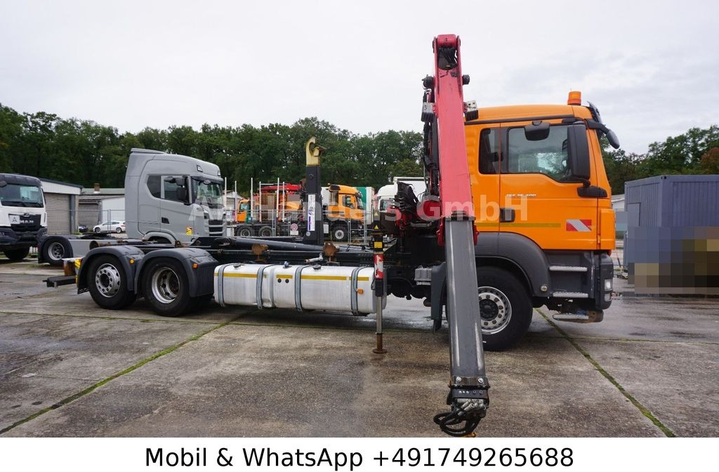 MAN TGS 26.400 BL *Hyva-20.60S/HMF-1444-22/Lenk+Lift MAN TGS 26.400 BL *Hyva-20.60S/HMF-1444-22/Lenk+Lift - شاحنة ذات الخطاف, شاحنة كرين: صور 2 MAN TGS 26.400 BL *Hyva-20.60S/HMF-1444-22/Lenk+Lift MAN TGS 26.400 BL *Hyva-20.60S/HMF-1444-22/Lenk+Lift - شاحنة ذات الخطاف, شاحنة كرين: صور 2
