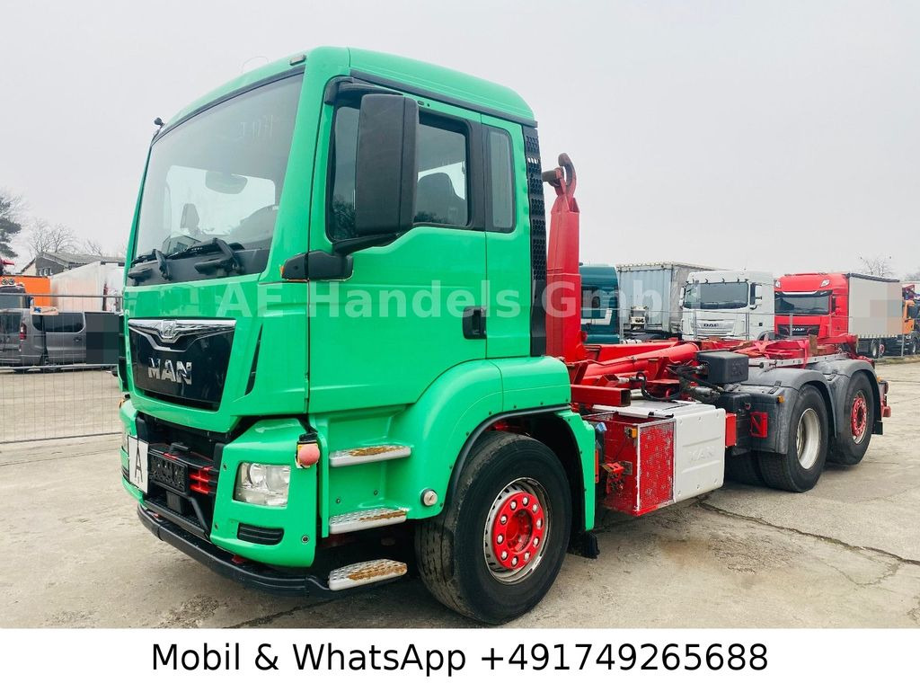 MAN TGS 26.440 M BL Abroller / Müllwagen *Lenk+Lift - شاحنة ذات الخطاف: صور 2 MAN TGS 26.440 M BL Abroller / Müllwagen *Lenk+Lift - شاحنة ذات الخطاف: صور 2