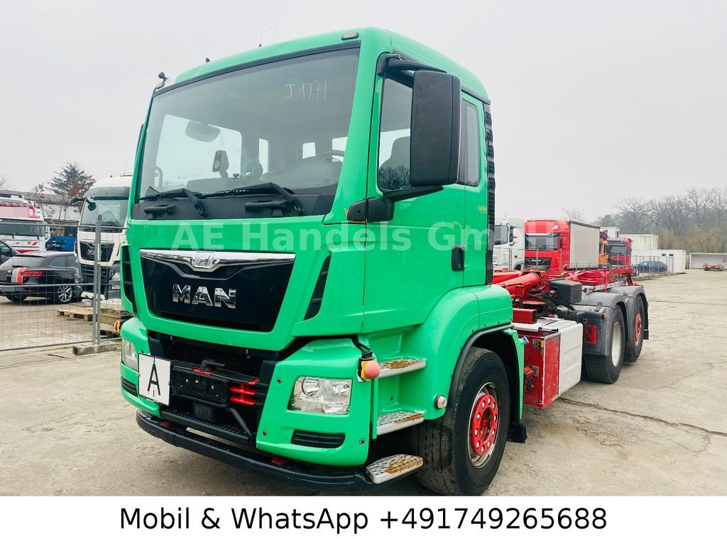 MAN TGS 26.440 M BL Abroller / Müllwagen *Lenk+Lift - الشاسيه شاحنة: صور 1 MAN TGS 26.440 M BL Abroller / Müllwagen *Lenk+Lift - الشاسيه شاحنة: صور 1