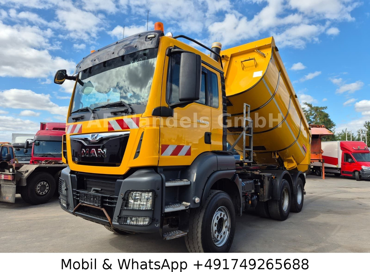 قلابات MAN TGS 26.510 6x4 Langendorf*Retarder/14m³/Fertiger: صور 8