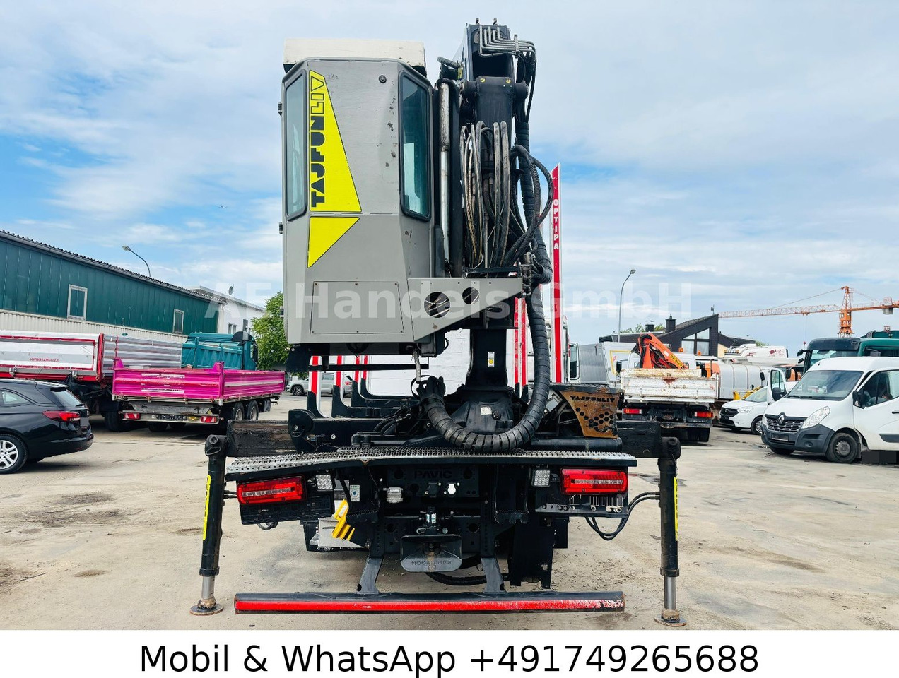 MAN TGX 26.580 GM BL 6x4 *Retarder/Tajfun-LIV-150Z - شاحنة قطع الأشجار, شاحنة كرين: صور 4 MAN TGX 26.580 GM BL 6x4 *Retarder/Tajfun-LIV-150Z - شاحنة قطع الأشجار, شاحنة كرين: صور 4