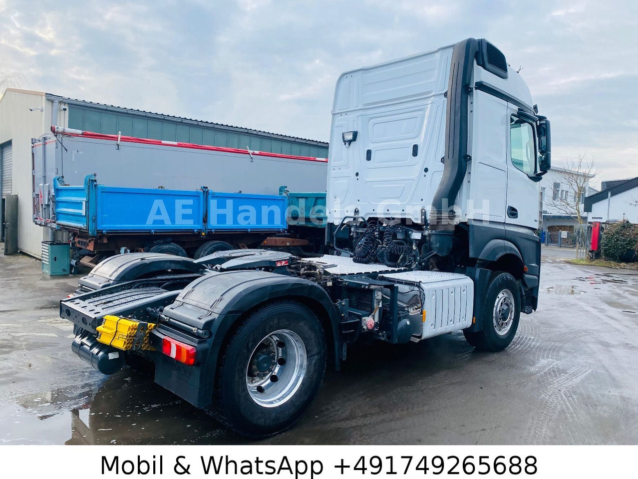 Mercedes-Benz Actros IV 1851 BL 4x4 HAD*Retarder/Hydr./ACC/LDW - شاحنة جرار: صور 3 Mercedes-Benz Actros IV 1851 BL 4x4 HAD*Retarder/Hydr./ACC/LDW - شاحنة جرار: صور 3