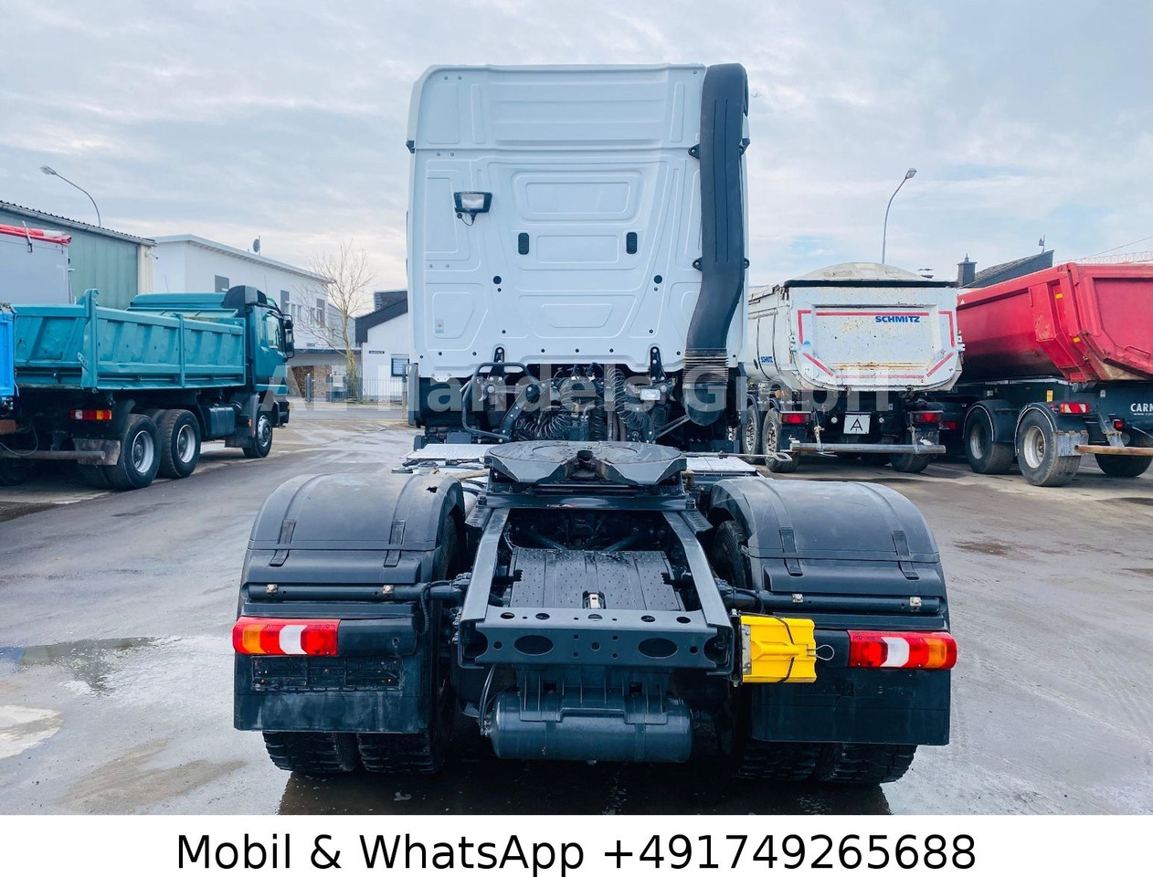 Mercedes-Benz Actros IV 1851 BL 4x4 HAD*Retarder/Hydr./ACC/LDW - شاحنة جرار: صور 4 Mercedes-Benz Actros IV 1851 BL 4x4 HAD*Retarder/Hydr./ACC/LDW - شاحنة جرار: صور 4