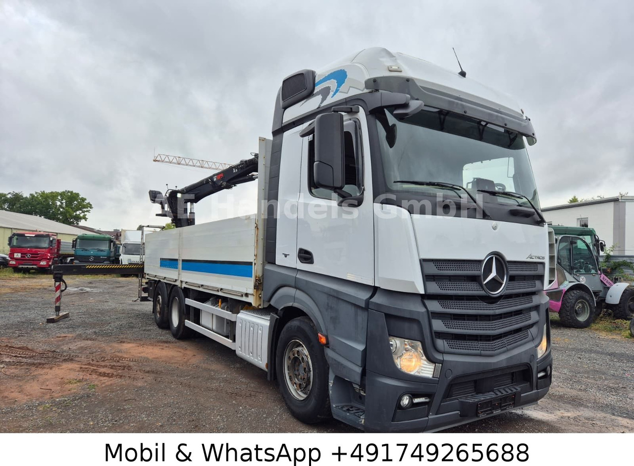 Mercedes-Benz Actros IV 2645 L LL 6x2 *Retarder/Hiab-177K-Pro - شاحنات مسطحة, شاحنة كرين: صور 3 Mercedes-Benz Actros IV 2645 L LL 6x2 *Retarder/Hiab-177K-Pro - شاحنات مسطحة, شاحنة كرين: صور 3