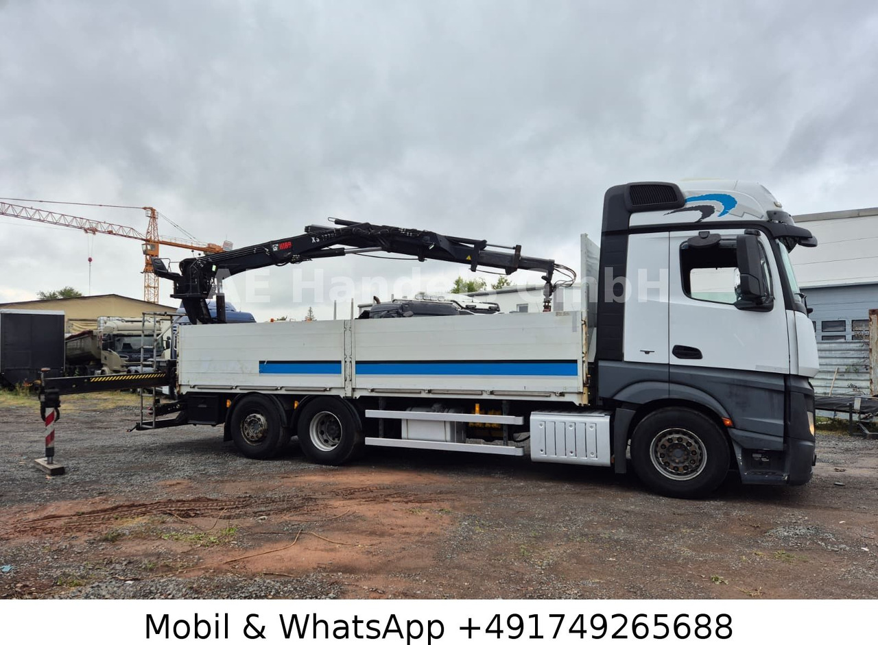 Mercedes-Benz Actros IV 2645 L LL 6x2 *Retarder/Hiab-177K-Pro - شاحنات مسطحة, شاحنة كرين: صور 4 Mercedes-Benz Actros IV 2645 L LL 6x2 *Retarder/Hiab-177K-Pro - شاحنات مسطحة, شاحنة كرين: صور 4