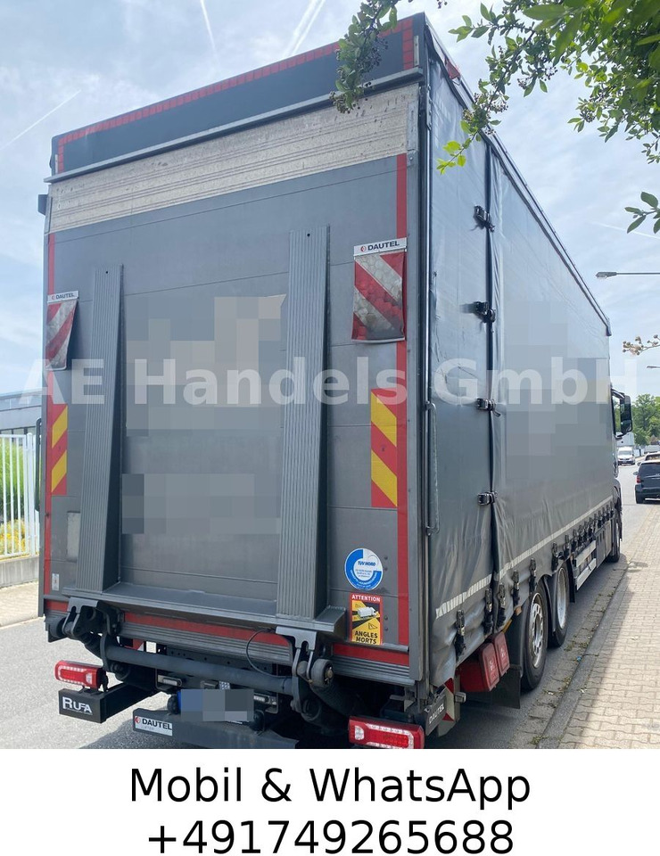 Mercedes-Benz Actros V 2540 L *Hubdach/Lenk+Lift/LBW-2,8m - شاحنة ستارة: صور 2 Mercedes-Benz Actros V 2540 L *Hubdach/Lenk+Lift/LBW-2,8m - شاحنة ستارة: صور 2