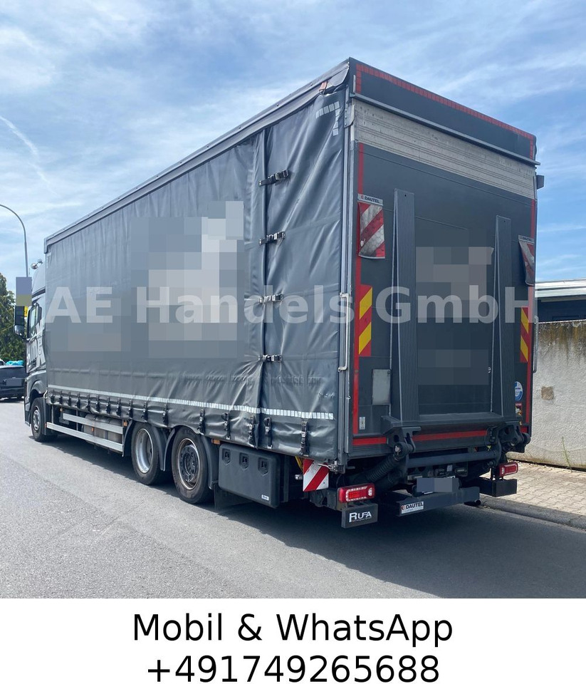 Mercedes-Benz Actros V 2540 L *Hubdach/Lenk+Lift/LBW-2,8m - شاحنة ستارة: صور 4 Mercedes-Benz Actros V 2540 L *Hubdach/Lenk+Lift/LBW-2,8m - شاحنة ستارة: صور 4