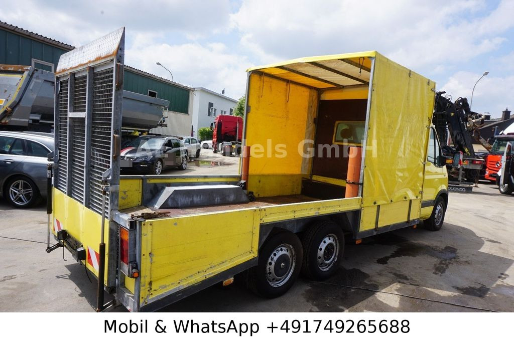 Renault Master 120 6x2 *Manual/Rampe/Maschinen-Transport - سيارة السحب للتصليح, الشاحنات الصغيرة: صور 3 Renault Master 120 6x2 *Manual/Rampe/Maschinen-Transport - سيارة السحب للتصليح, الشاحنات الصغيرة: صور 3