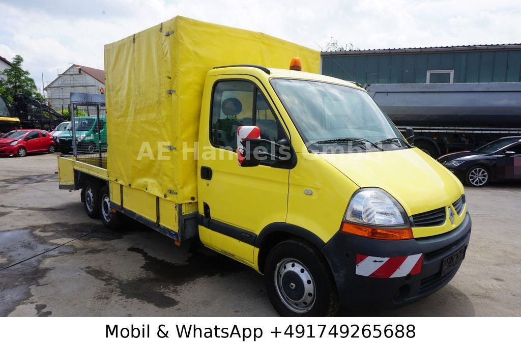 Renault Master 120 6x2 *Manual/Rampe/Maschinen-Transport - سيارة السحب للتصليح, الشاحنات الصغيرة: صور 1 Renault Master 120 6x2 *Manual/Rampe/Maschinen-Transport - سيارة السحب للتصليح, الشاحنات الصغيرة: صور 1