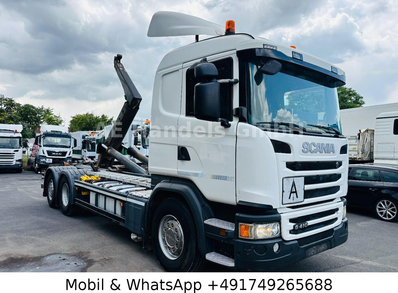 Scania G410 BL 6x2 *Retarder/MEILLER-RK.20.67/Lenk+Lift - شاحنة ذات الخطاف: صور 1 Scania G410 BL 6x2 *Retarder/MEILLER-RK.20.67/Lenk+Lift - شاحنة ذات الخطاف: صور 1