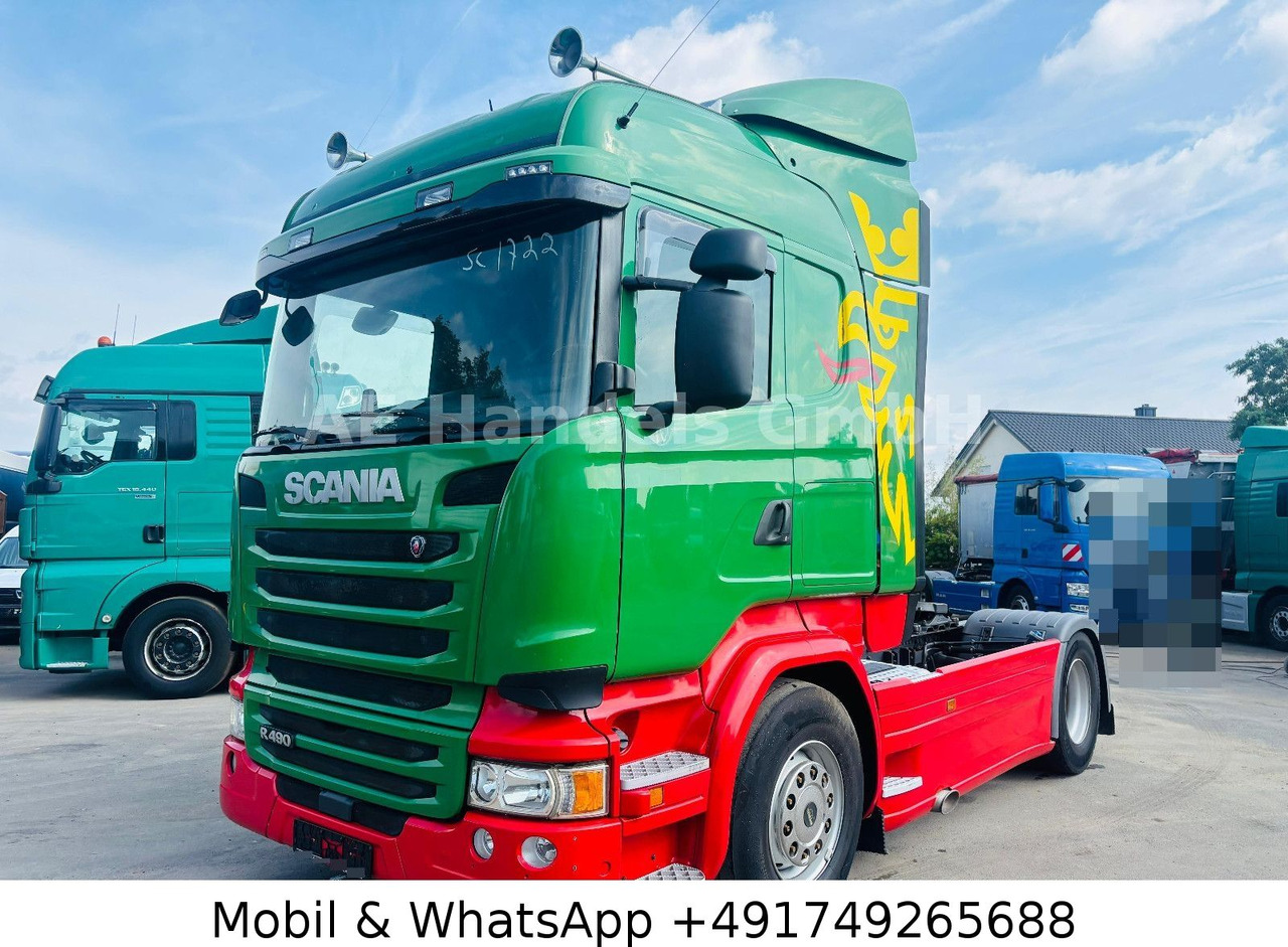 Scania R490 HighLine BL *Retarder/ACC/LDW/Vollspoiler - شاحنة جرار: صور 1 Scania R490 HighLine BL *Retarder/ACC/LDW/Vollspoiler - شاحنة جرار: صور 1
