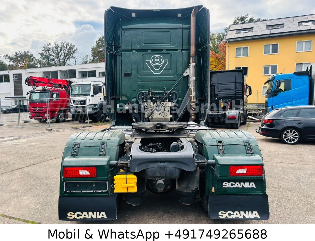 Scania R580 TopLine LL *Retarder/Standklima/ACC - شاحنة جرار: صور 4 Scania R580 TopLine LL *Retarder/Standklima/ACC - شاحنة جرار: صور 4