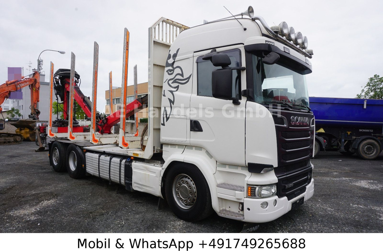 Scania R580 V8 Highline Palfinger-M120L97 *Retarder/ACC - شاحنة قطع الأشجار, شاحنة كرين: صور 2 Scania R580 V8 Highline Palfinger-M120L97 *Retarder/ACC - شاحنة قطع الأشجار, شاحنة كرين: صور 2