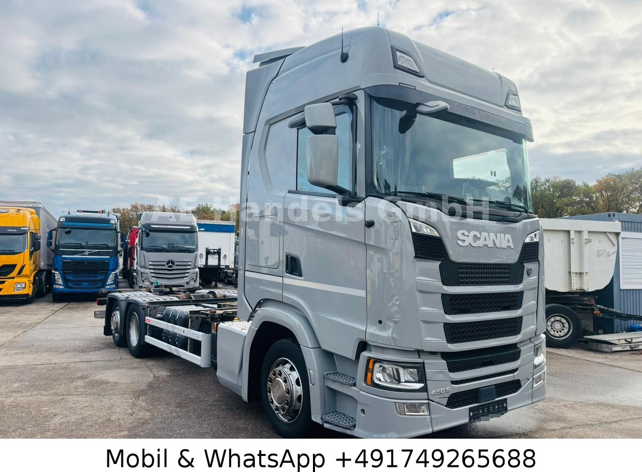 Scania S450 HighLine BDF *Retarder/Lenk+Lift/Multi/ACC - شاحنات الحاويات / جسم علوي قابل للتغيير شاحنة: صور 1 Scania S450 HighLine BDF *Retarder/Lenk+Lift/Multi/ACC - شاحنات الحاويات / جسم علوي قابل للتغيير شاحنة: صور 1