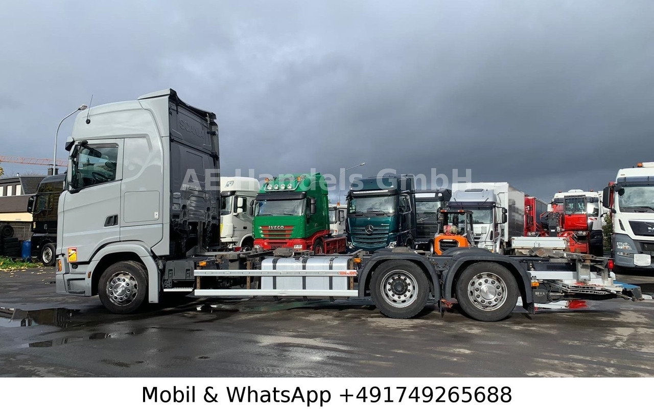 Scania S450 HighLine BDF *Retarder/Lenk+Lift/Multi/LBW - شاحنات الحاويات / جسم علوي قابل للتغيير شاحنة: صور 2 Scania S450 HighLine BDF *Retarder/Lenk+Lift/Multi/LBW - شاحنات الحاويات / جسم علوي قابل للتغيير شاحنة: صور 2