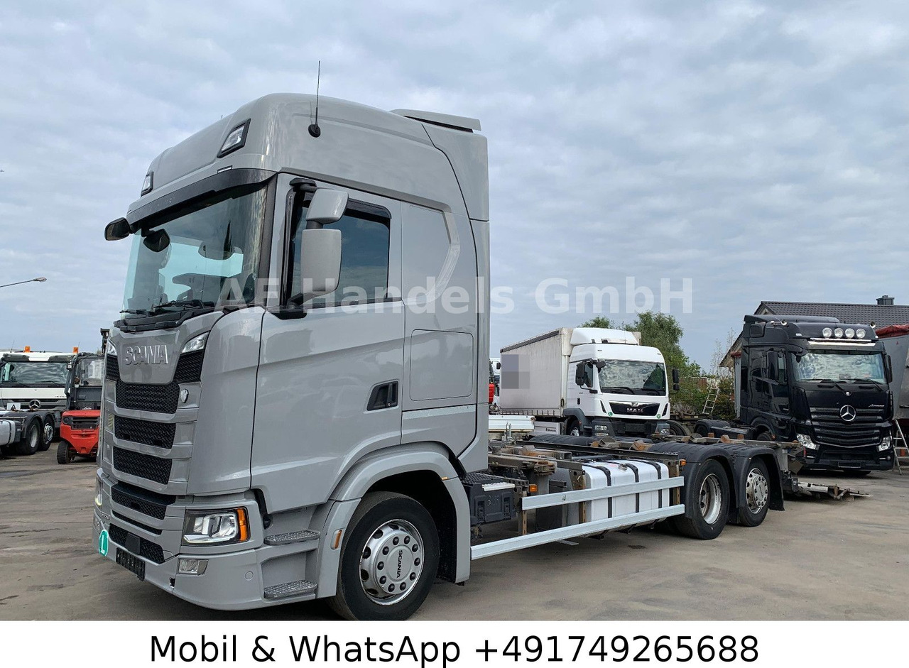Scania S450 HighLine BDF *Retarder/Lenk+Lift/Multi/LBW - شاحنات الحاويات / جسم علوي قابل للتغيير شاحنة: صور 3 Scania S450 HighLine BDF *Retarder/Lenk+Lift/Multi/LBW - شاحنات الحاويات / جسم علوي قابل للتغيير شاحنة: صور 3