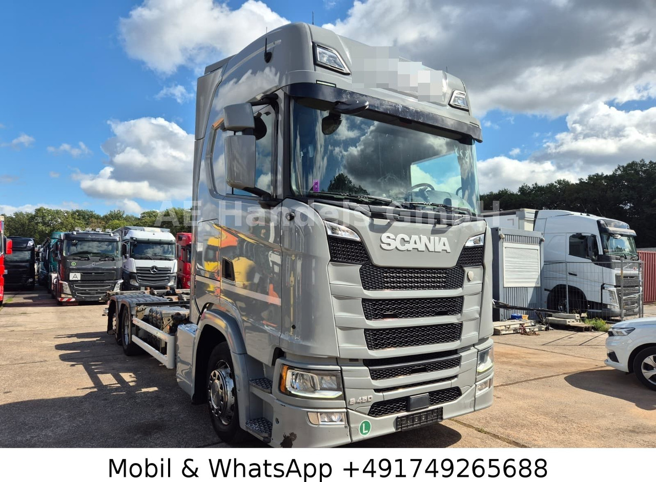 Scania S450 HighLine BDF *Retarder/Lenk+Lift/Multi/LBW - شاحنات الحاويات / جسم علوي قابل للتغيير شاحنة: صور 1 Scania S450 HighLine BDF *Retarder/Lenk+Lift/Multi/LBW - شاحنات الحاويات / جسم علوي قابل للتغيير شاحنة: صور 1