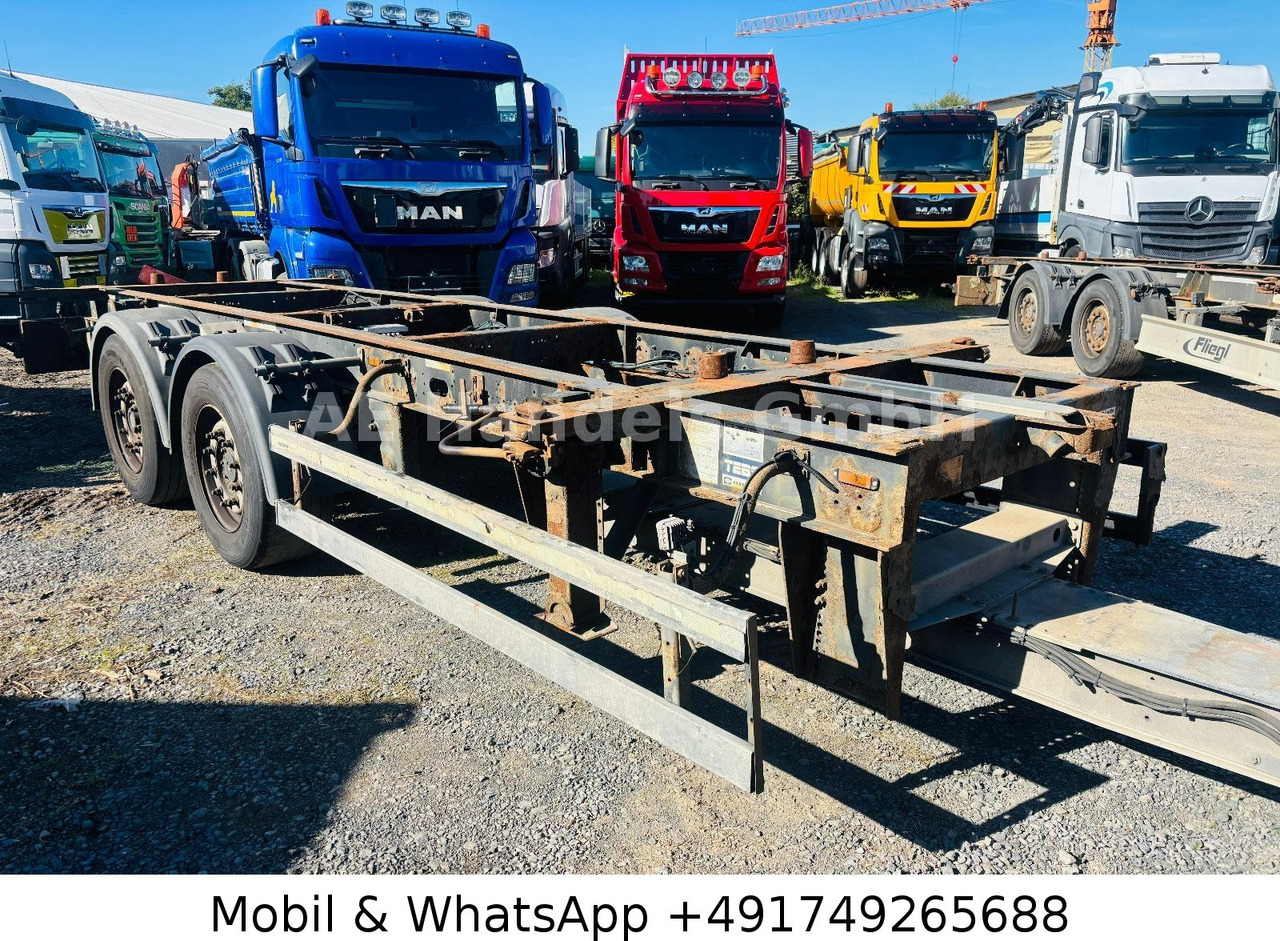 Schmitz Cargobull ZWF 18/L Tandem BDF Tiefgekoppelt*Scheibenbremse - الشاسية مقطورة: صور 1 Schmitz Cargobull ZWF 18/L Tandem BDF Tiefgekoppelt*Scheibenbremse - الشاسية مقطورة: صور 1