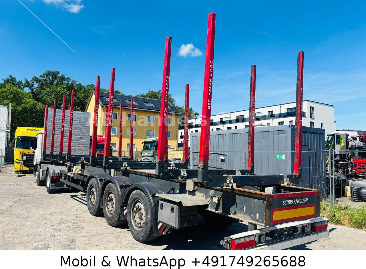 Schwarzmüller S1 Y-Serie Lang-Holz *8x Rungen/Liftachse/Alcoa - نصف مقطورة اخشاب: صور 4 Schwarzmüller S1 Y-Serie Lang-Holz *8x Rungen/Liftachse/Alcoa - نصف مقطورة اخشاب: صور 4