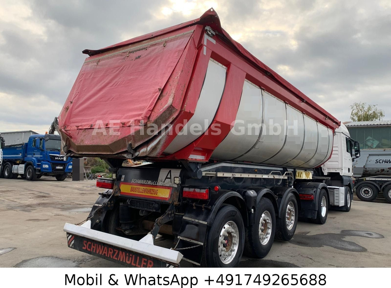 Schwarzmüller SK Thermo Stahl *28m³/E-Verdeck/Alcoa/Smartbaord - قلابة نصف مقطورة: صور 3 Schwarzmüller SK Thermo Stahl *28m³/E-Verdeck/Alcoa/Smartbaord - قلابة نصف مقطورة: صور 3