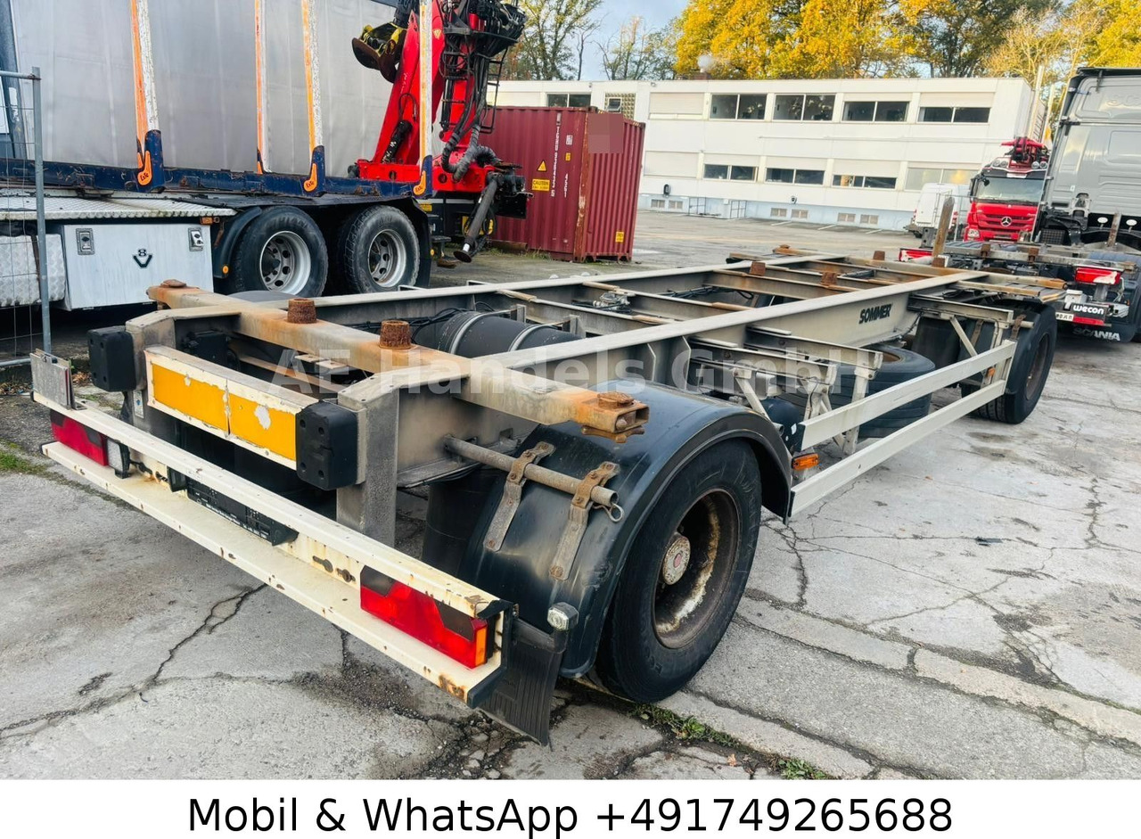 Sommer AW 18T Drehschemel BDF *Luft/Luft*Scheibenbremse - شاحنات الحاويات / جسم علوي قابل للتغيير مقطورة: صور 5 Sommer AW 18T Drehschemel BDF *Luft/Luft*Scheibenbremse - شاحنات الحاويات / جسم علوي قابل للتغيير مقطورة: صور 5